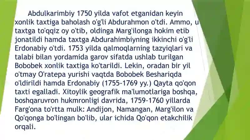 Qo’qon xonligi 4