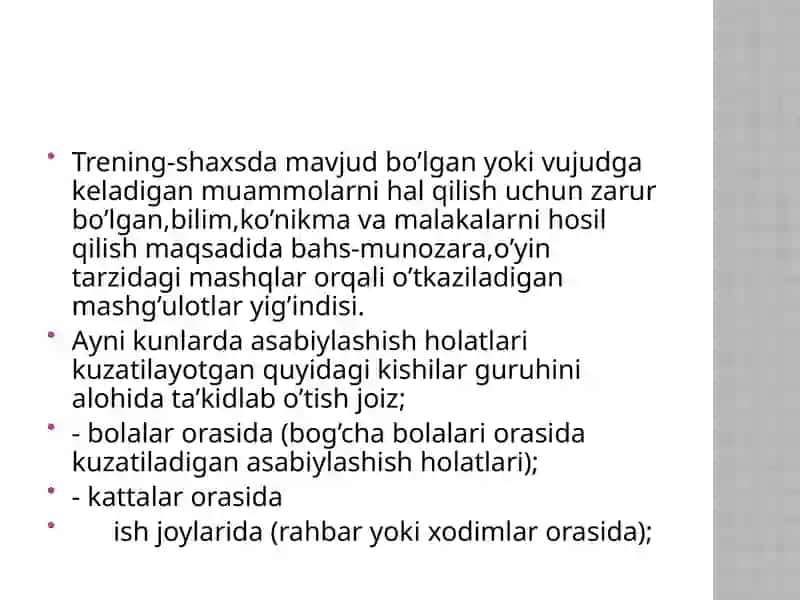 Sotsial-psixologik trening 4
