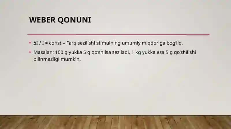 Sezgi psixofizikasi 4