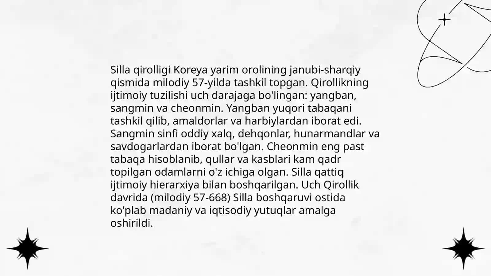 Silla qirolligi ijtimoiy iqtisodiy va madaniy tarixi 4