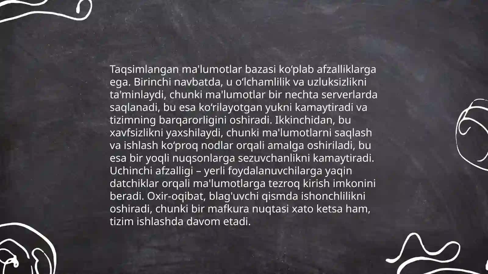 Taqsimlangan ma'lumotlar bazasi va Internet 4
