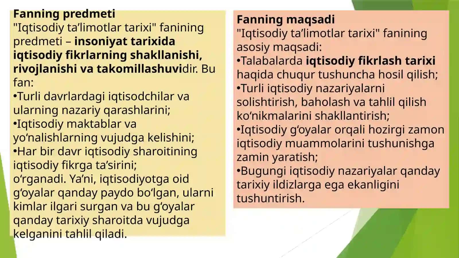 Iqtisodiy ta’limotlar tarixi 4