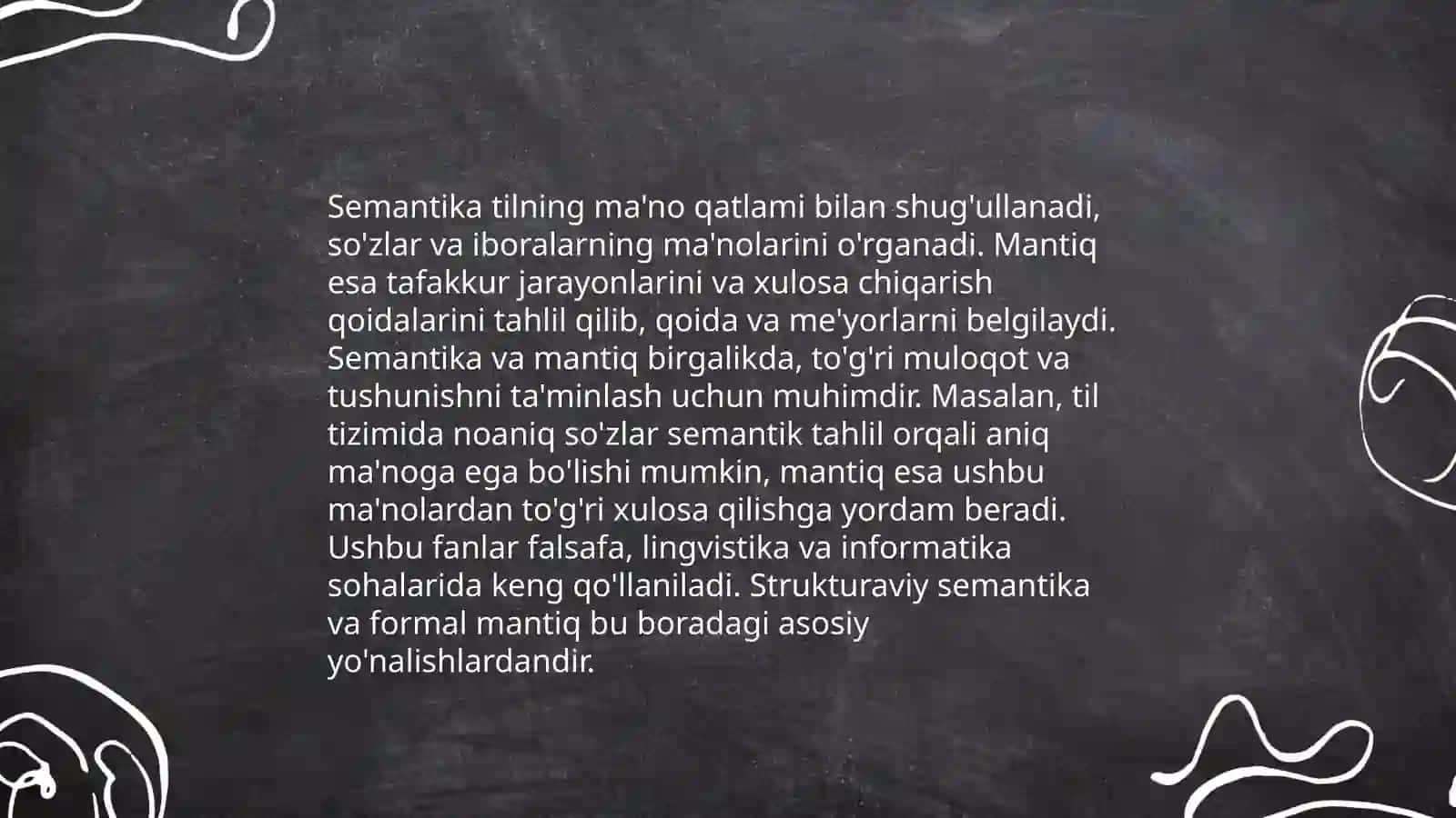 Tilshunoslik va mantiq 4