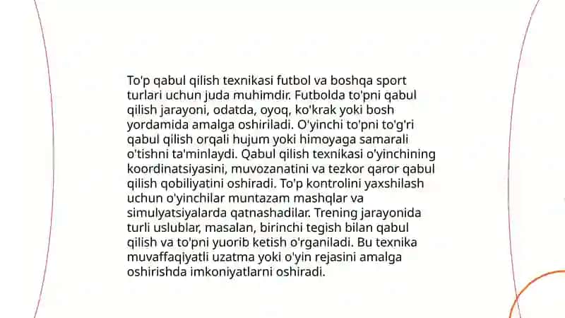 To'p xizmat qilish uslublari 4