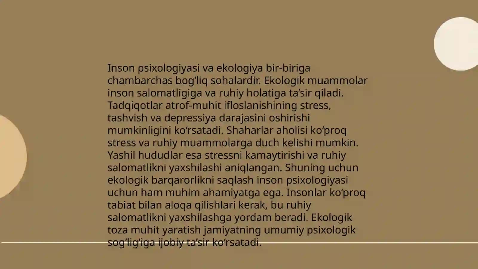 Inson ekalogiyasi 4