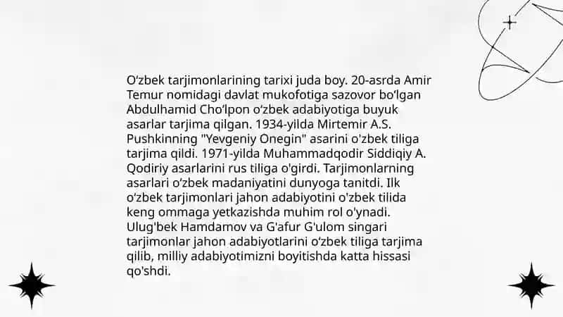 Qur'onning o'zbek tiliga tarjima qilinishi va tafsirlari 4