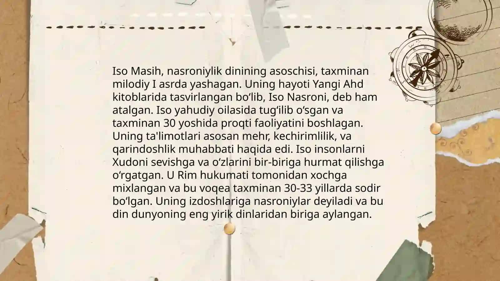 Xristianlikning tarixiy ildizlari 4