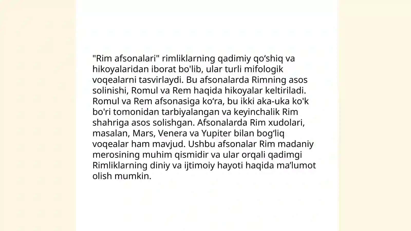Qadimgi mif va afsonalar 4