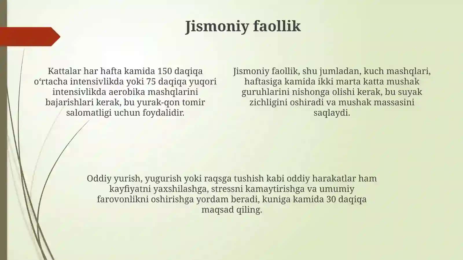 Sogʻlomturmushtarzi 4