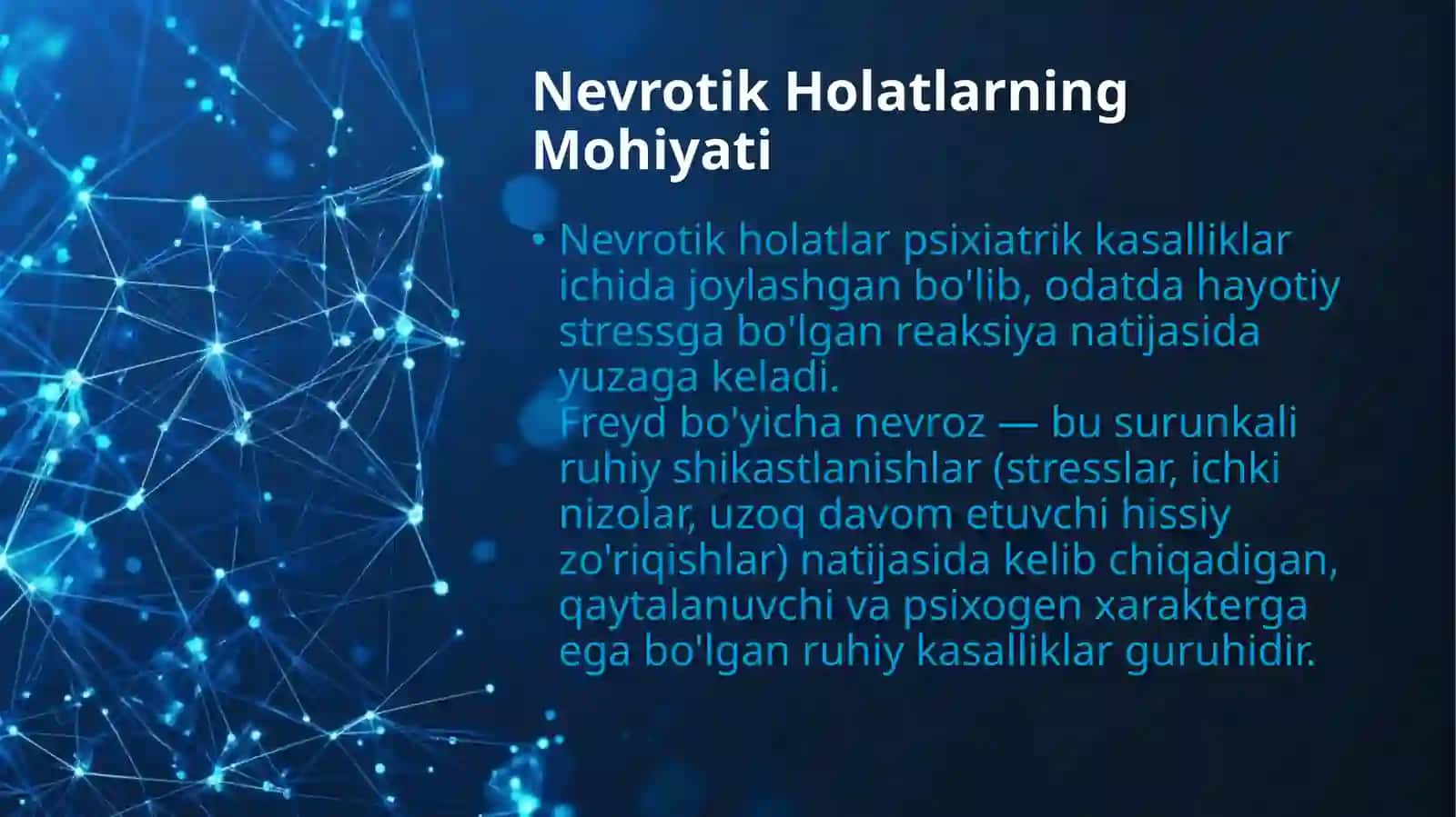 Bemorlardagi nevrotik holatlarni tahlili 4