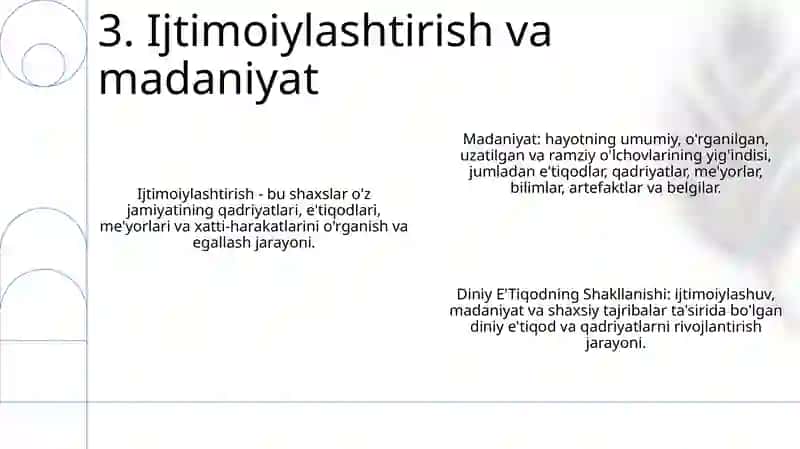 Diniy E'Tiqodning Shakllanishi 4