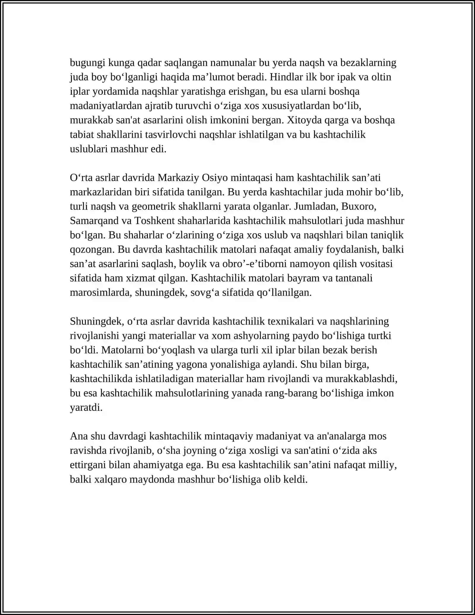 KASHTACHILIK TARIXI HAQIDA MA‘LUMOT 4