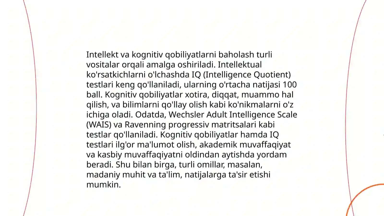 Psixadiagnostik tekshiruv va tadqiqotlar 4