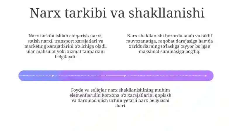 Narx turlari va ularning mazmuni 4