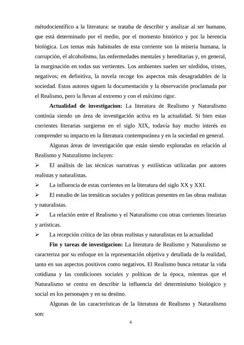 La literatura de Realismo y Naturalismo 4