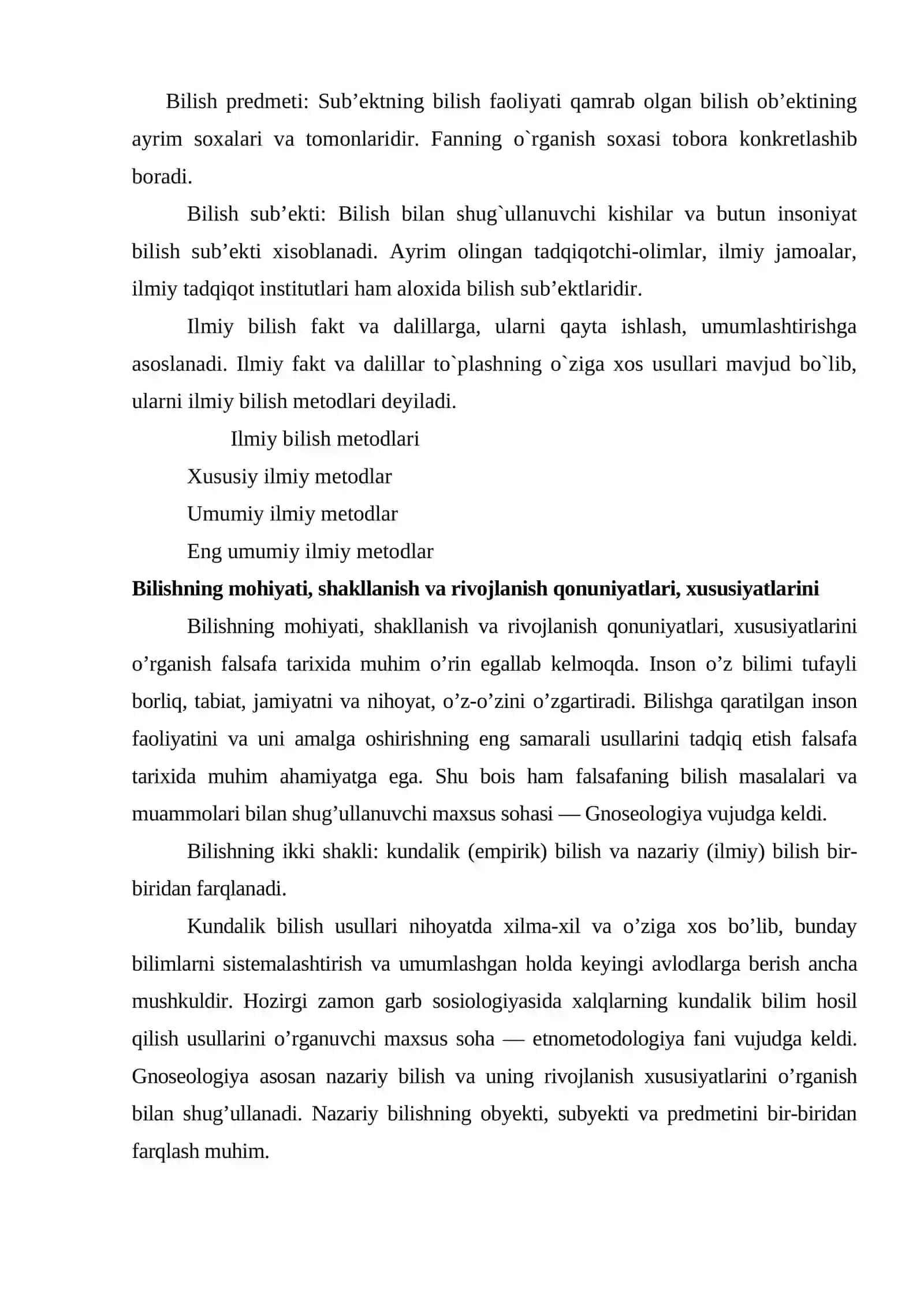 Ilmiy bilish va uning usullari 4
