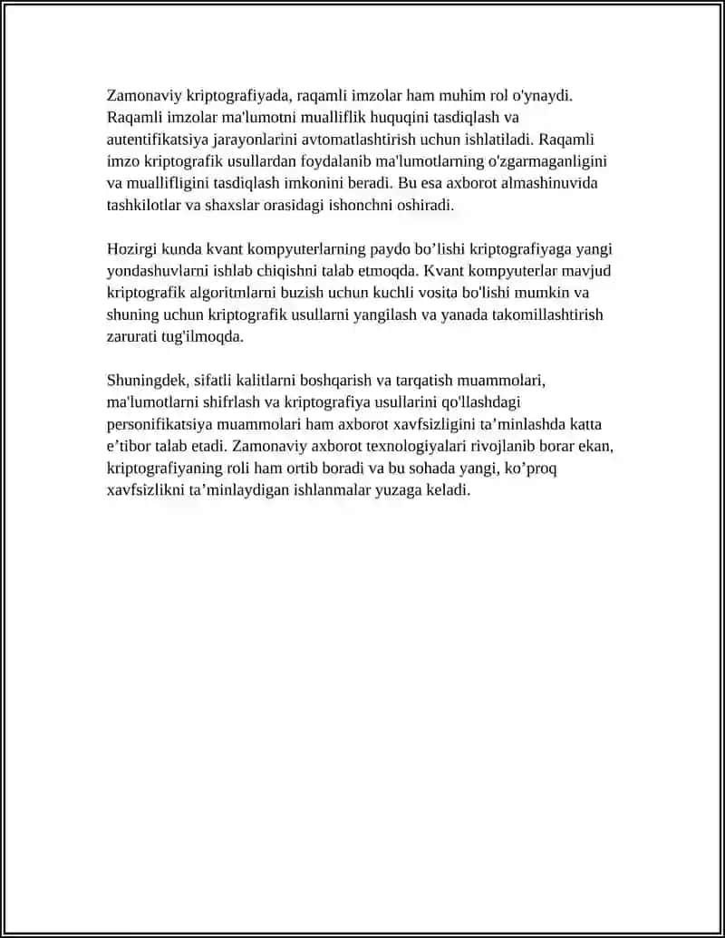 AXBOROT XAVFSIZLIGINI TA’MINLASH USULLARI 4
