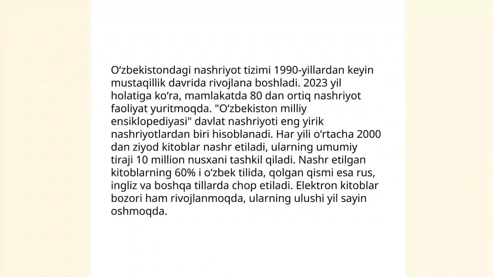 Nashriyot platformalari bilan ishalash 4