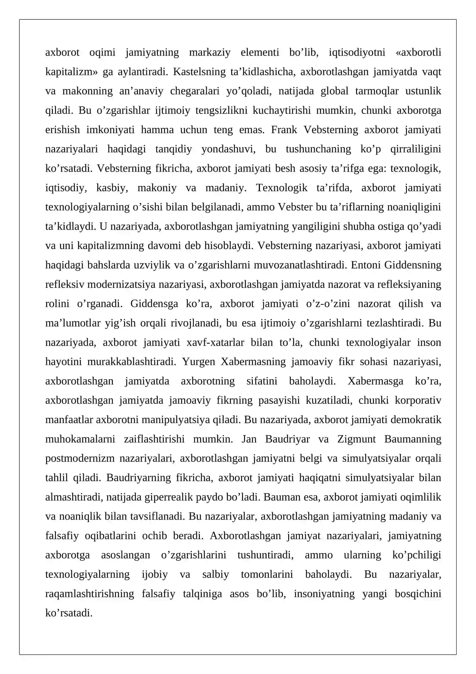 Raqamlashtirishning jamiyatga ta’siri 4