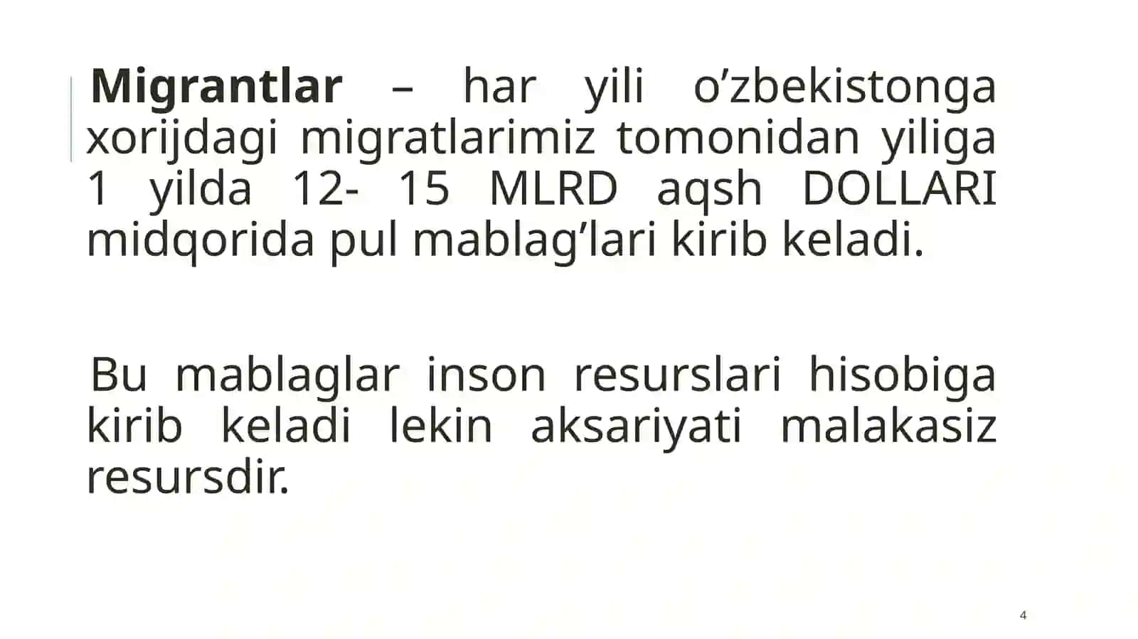Biznes jarayonlarida inson resurslarini boshqarish 4