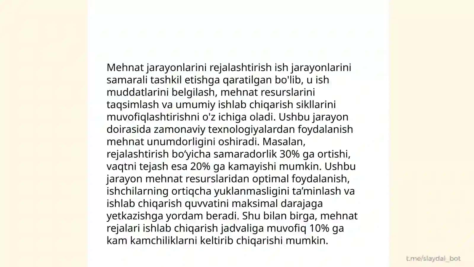 Mehnatni boshqarish usullari 4