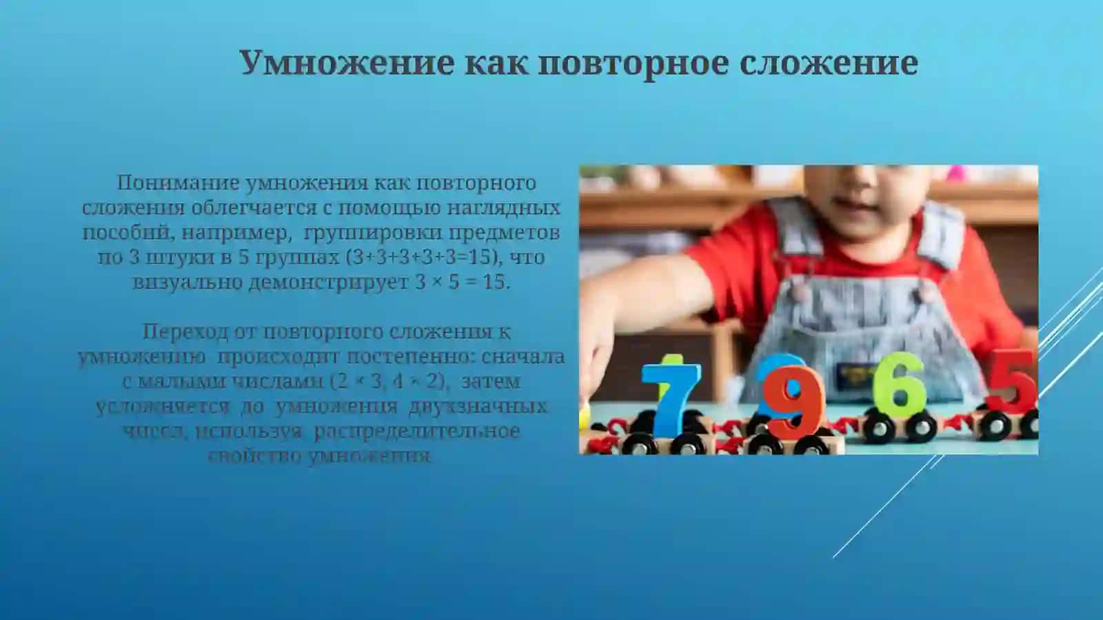 Раскрытие значение умножения и деления в младших классах и их поэтапное обучение 4