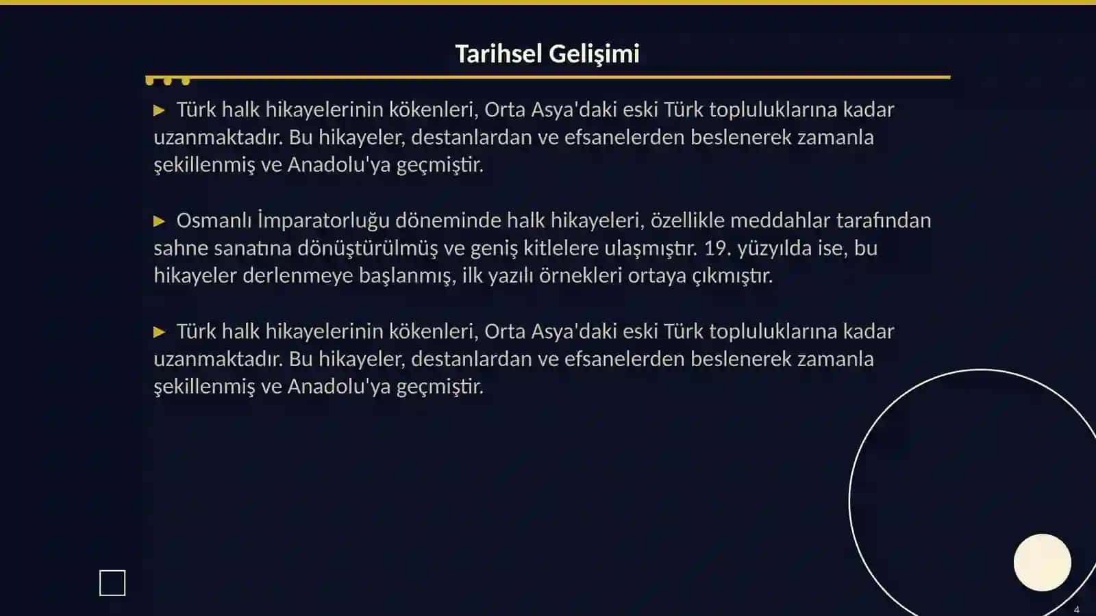 Türk halk hikayeleri 4