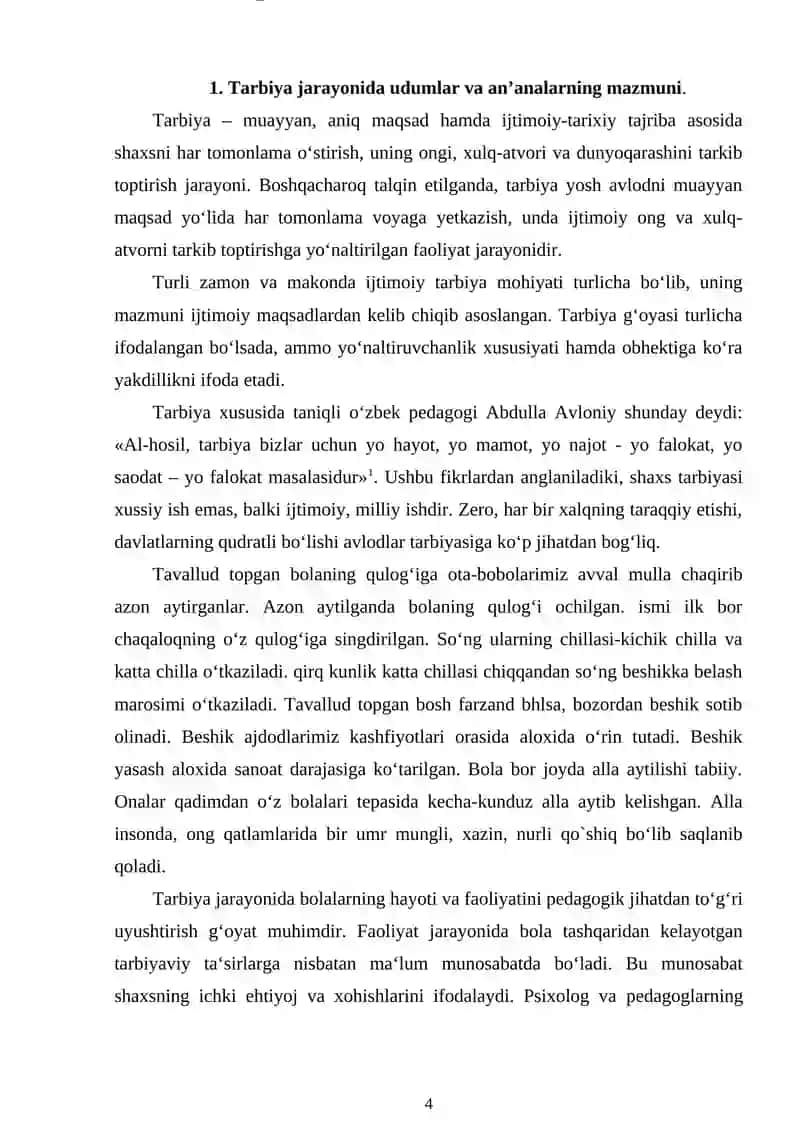 TARBIYADA OILAVIY UDUMLAR VA AN‘ANALAR 4