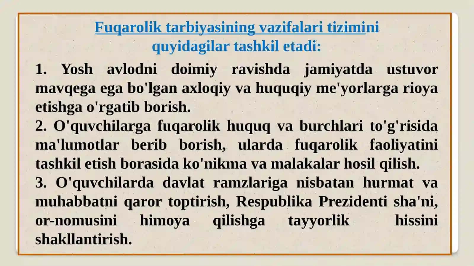 Fuqarolik tarbiyasi 4