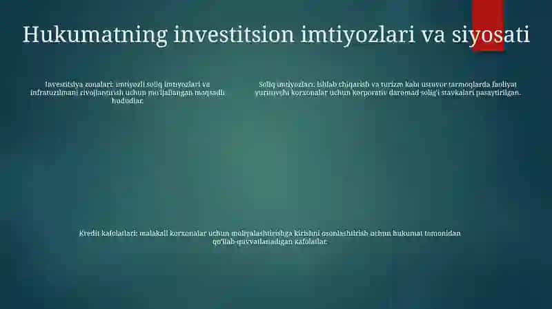 2020 2024 Yillarda Qozog'Iston Investitsiya Faoliyati 4