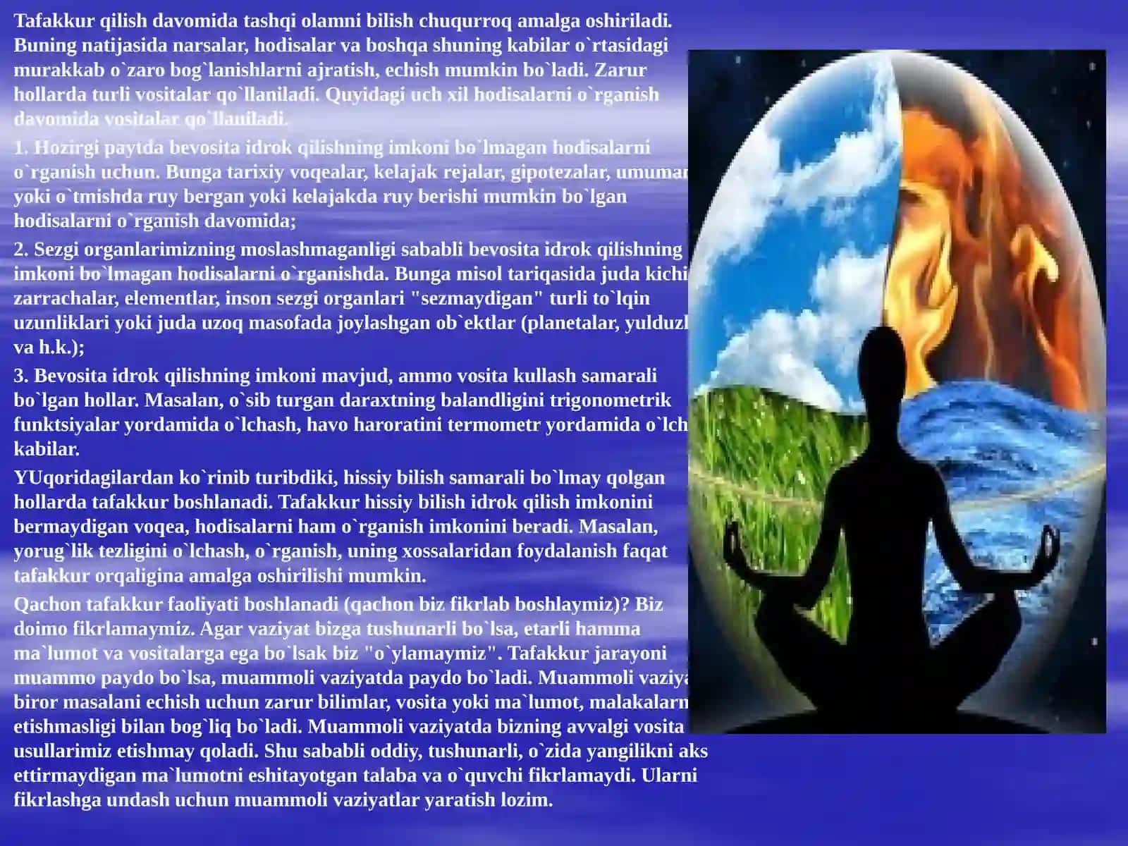 Tafakkuroperatsiyalari 4
