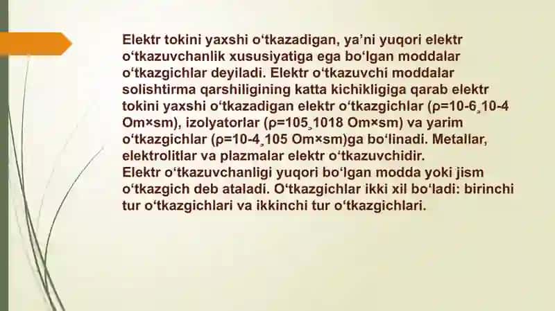 Yarimoʻtkazgichlar 4