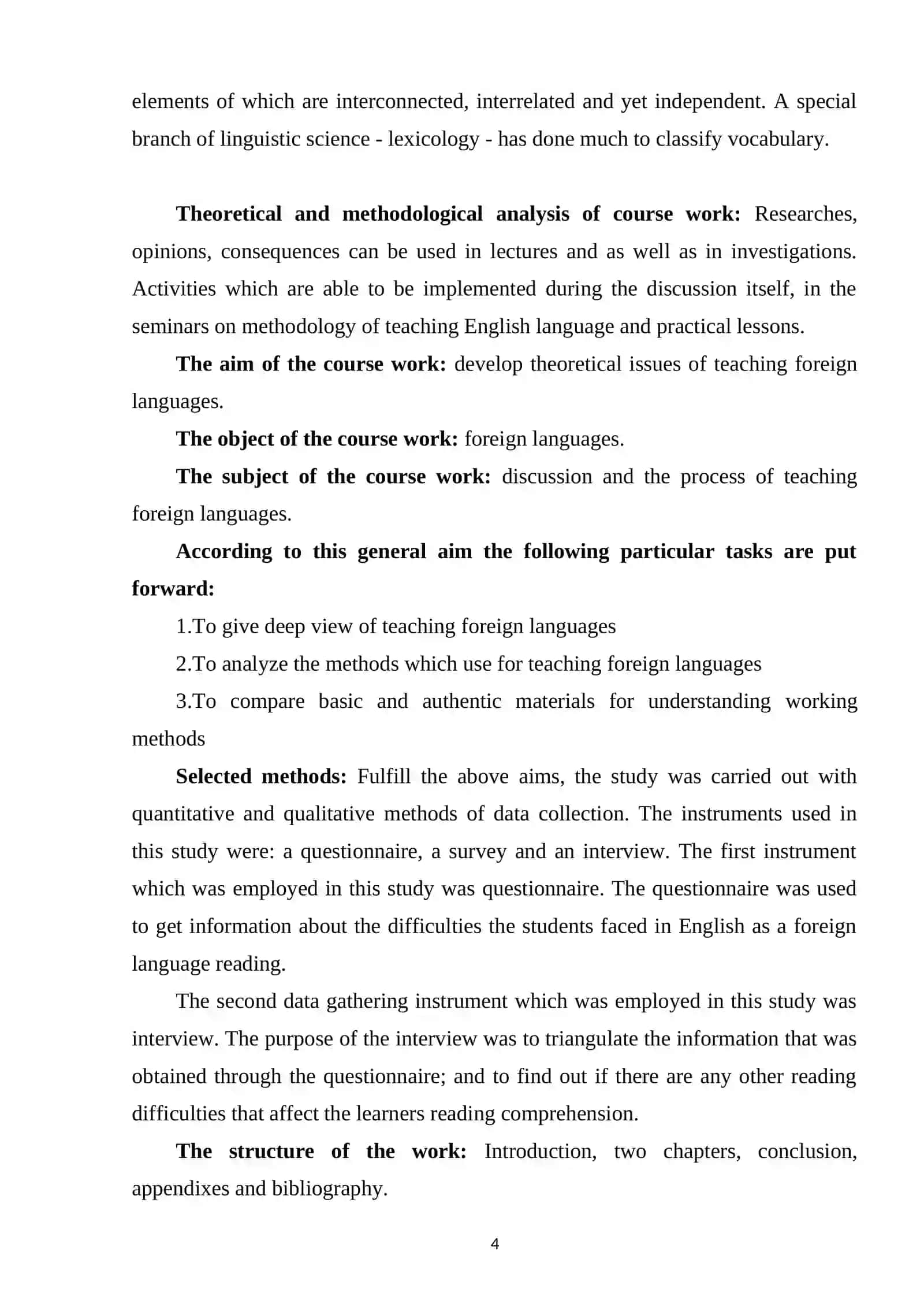 THEORETICAL ISSUES OF TEACHING FOREIGN LANGUAGES 4