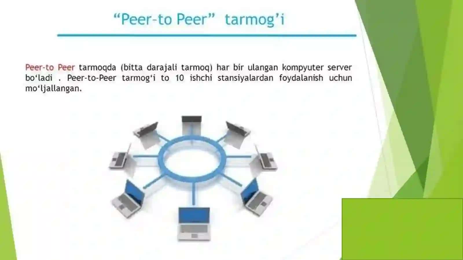 Tarmoq operatsion tizimlari 4