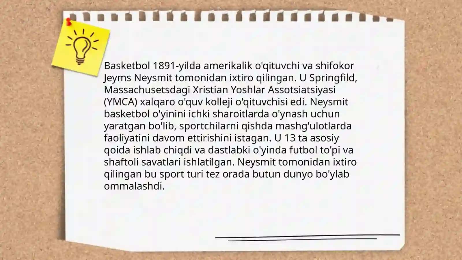 Basketbol tarixining kelib chiqishi va rivojlanish tarixi 4