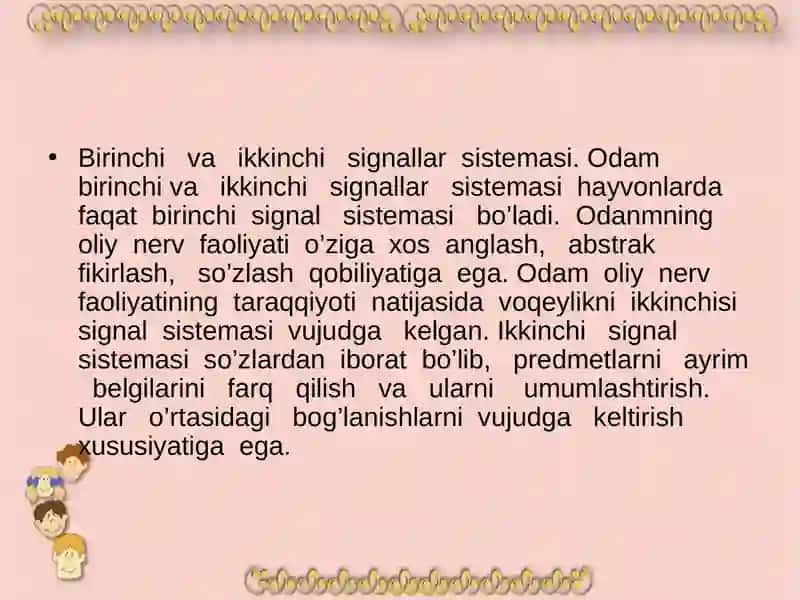 Oliy nerv faoliyati 4