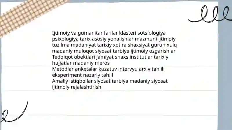 Fanning asosiy kategoriyalarini klasterlang 4