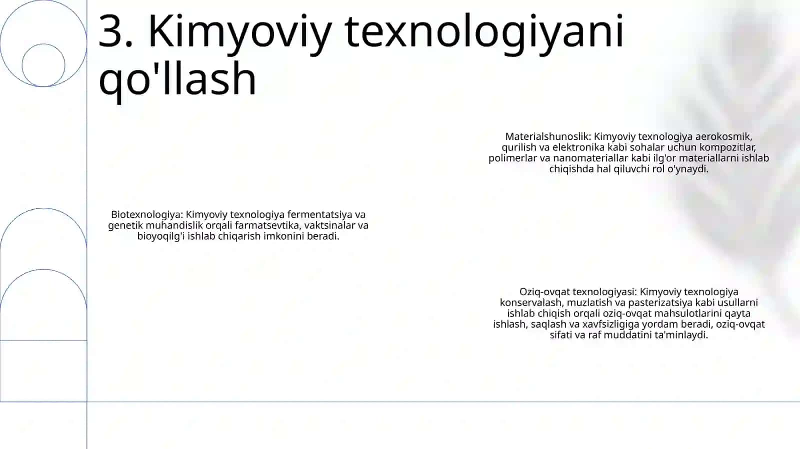 Kimyoviy texnologiyaga kirish 4
