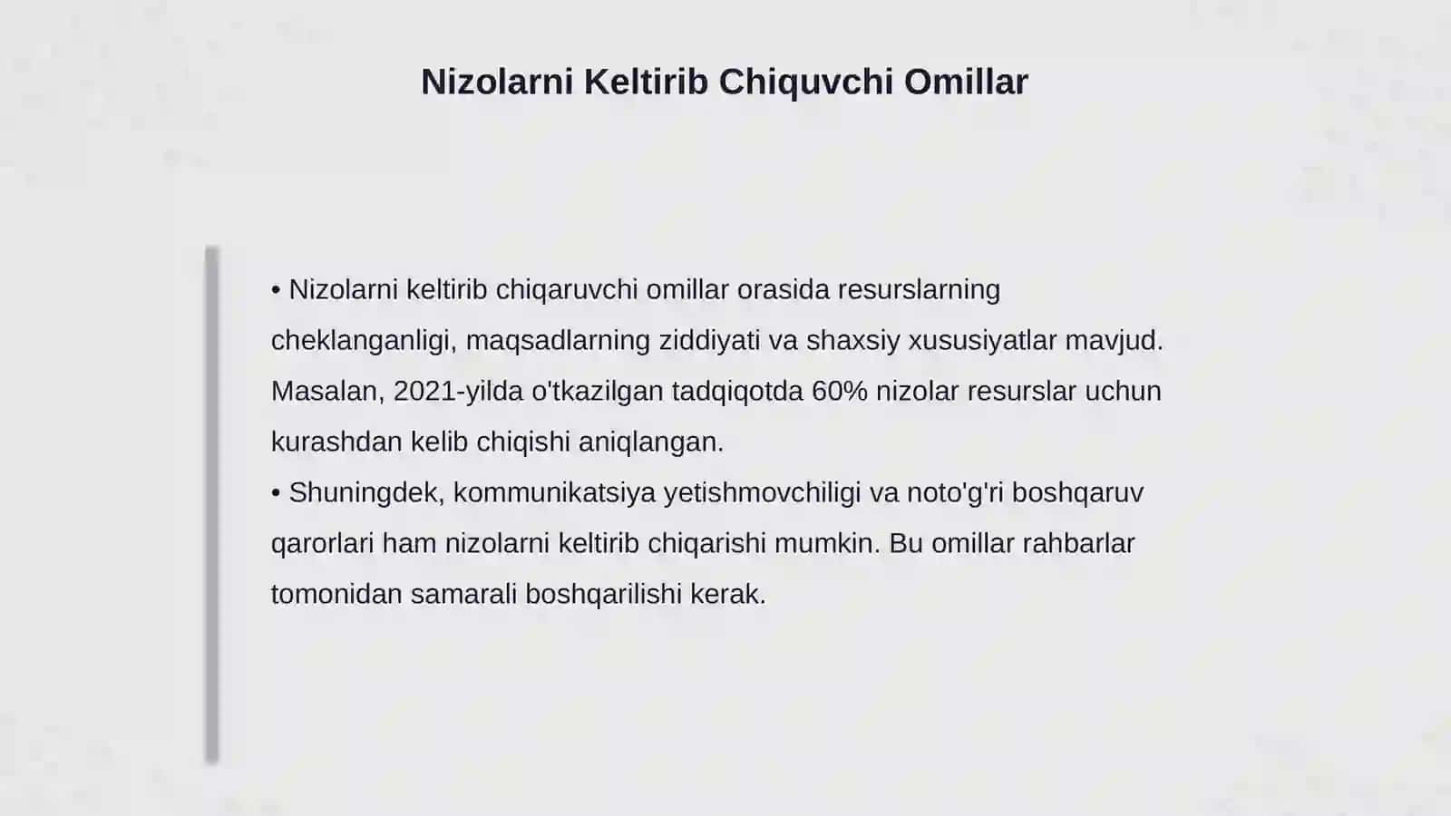 Rahbarlik va Nizoli Vaziyatlar 4