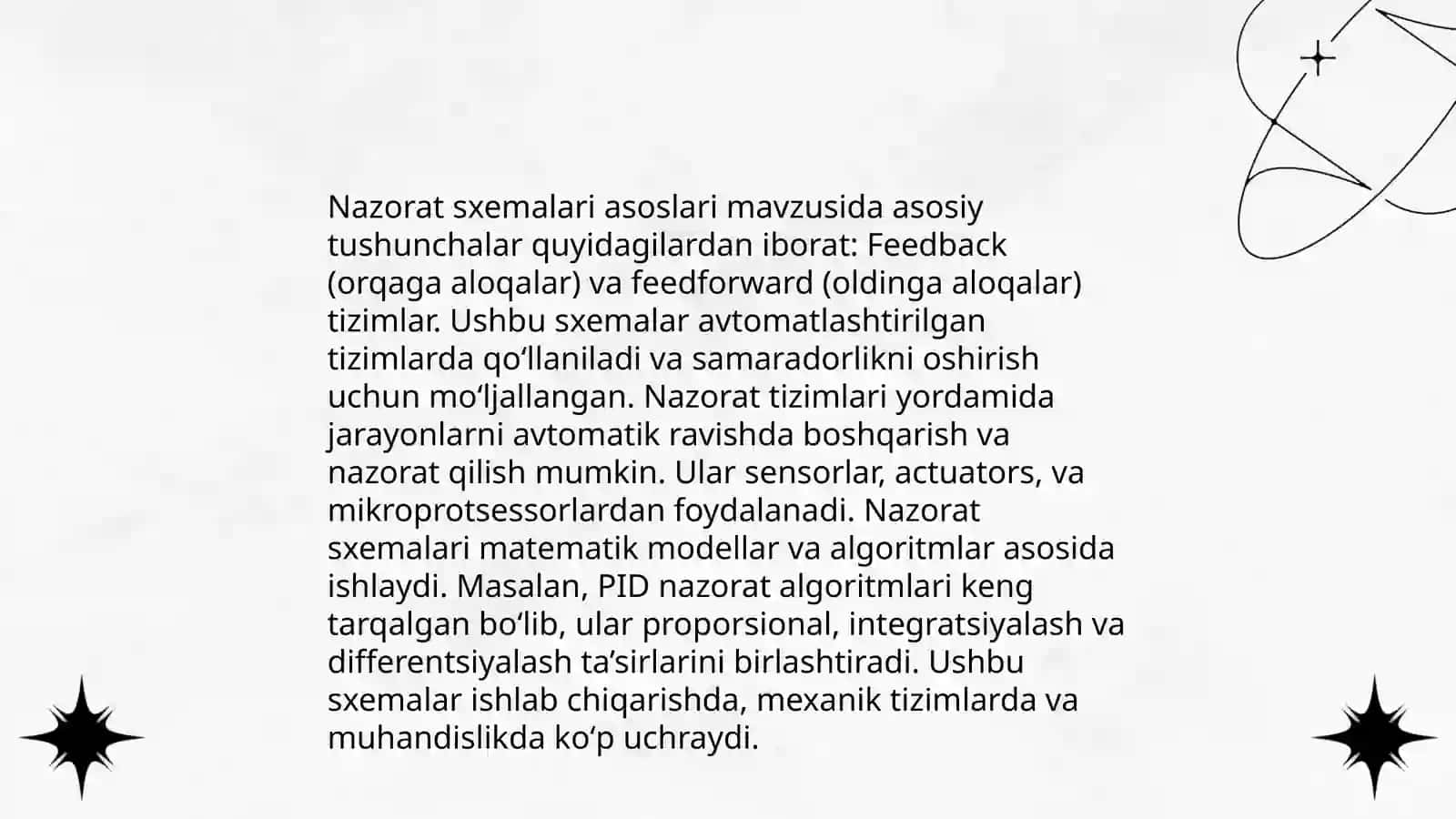 Boshqarish va nazoratning struktura sxemalari 4
