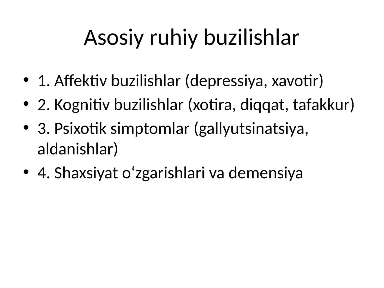Qon tomir ruhiy buzilishlari 4