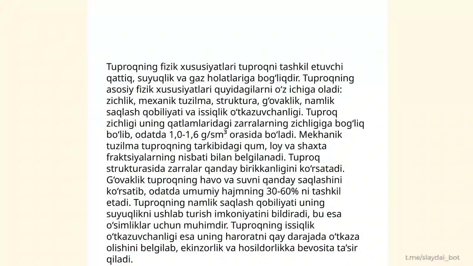 Tuproqshunoslik 4