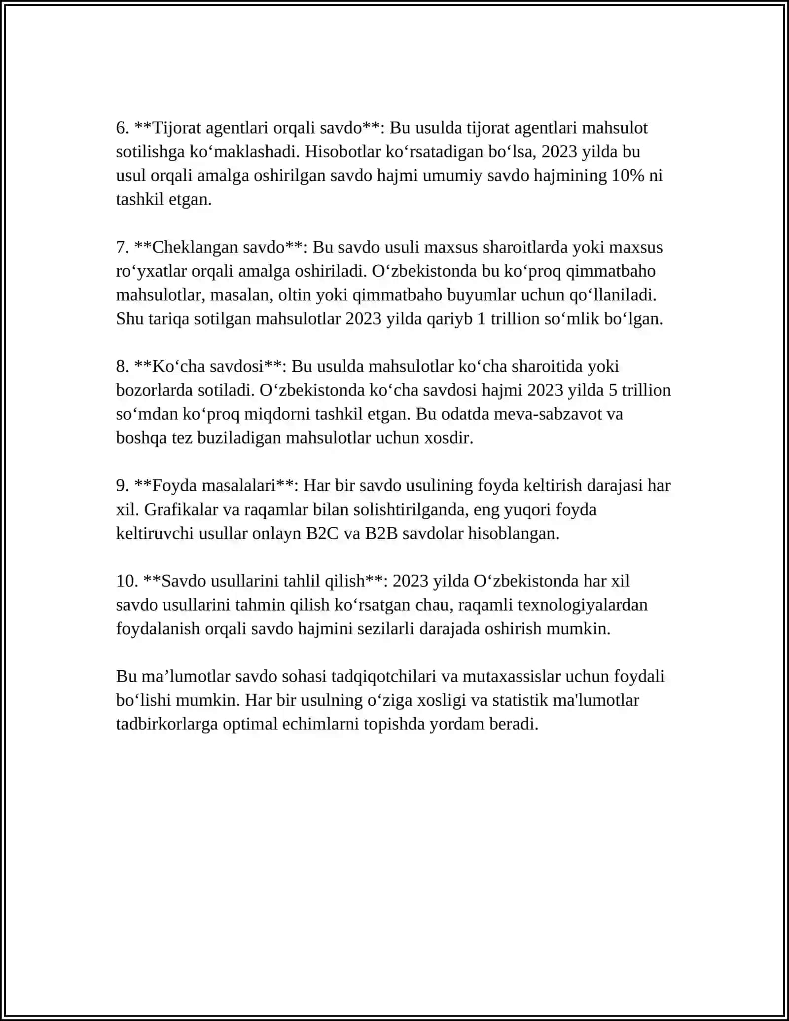 RETSEPTSIZ SAVDONI TASHKILLASHTIRISH 4