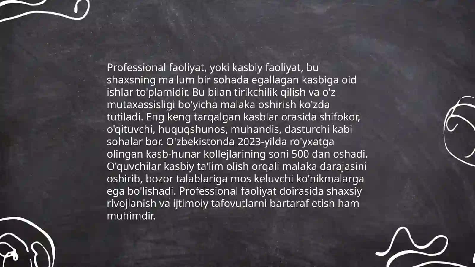 Shaxsiy rivojlanish 4