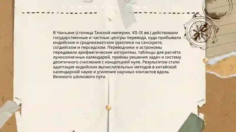 Чанъань и Развитие математики на великом шелковом пути 4