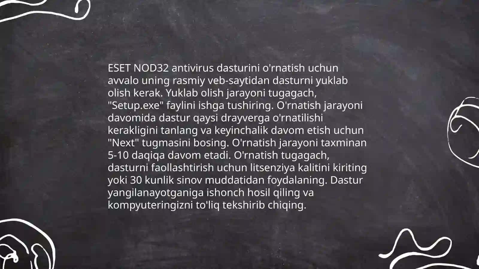 ESET NOD32 antivirusi 4