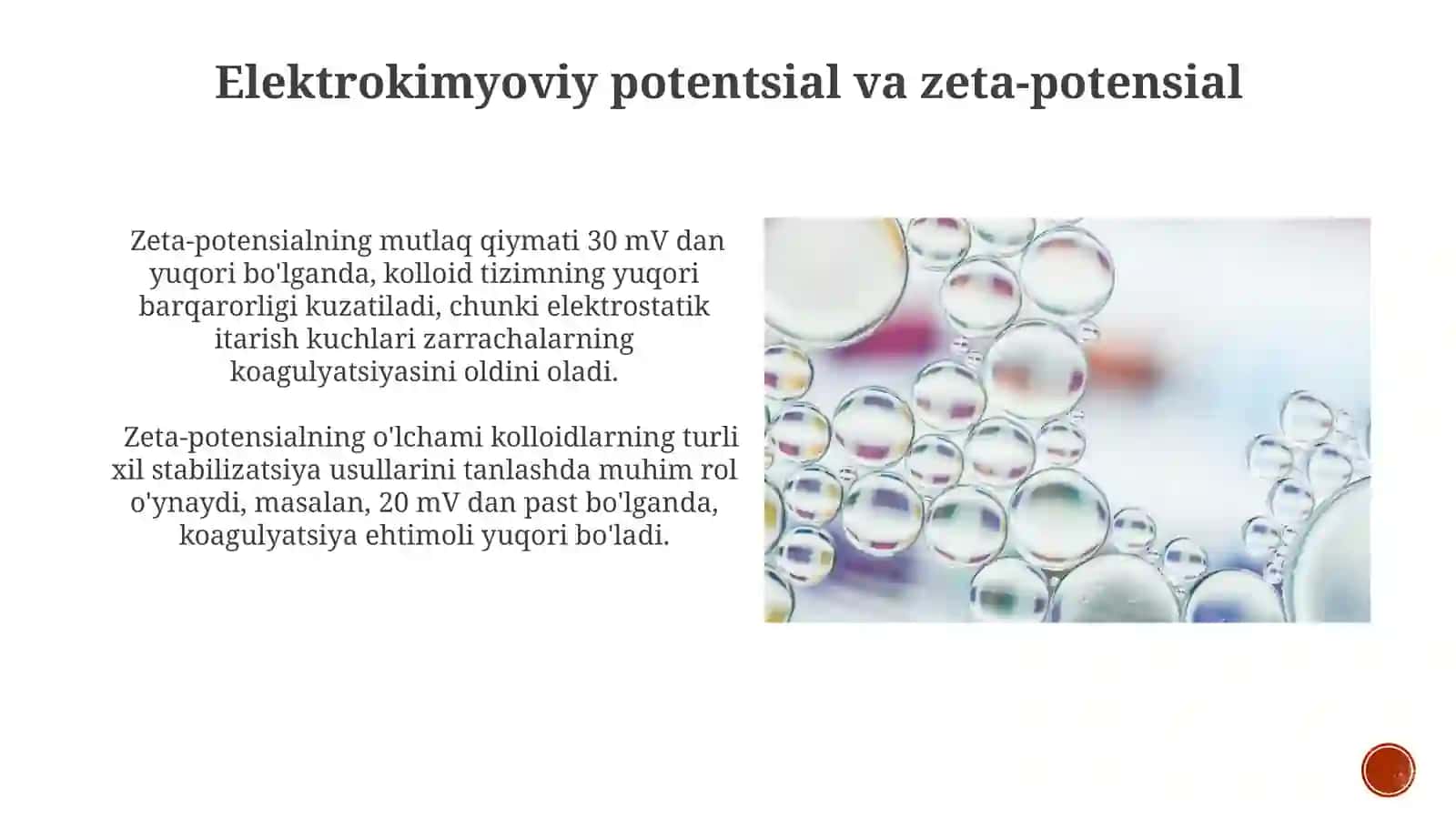 Kolloidlarning ta'rifi va turlari 4