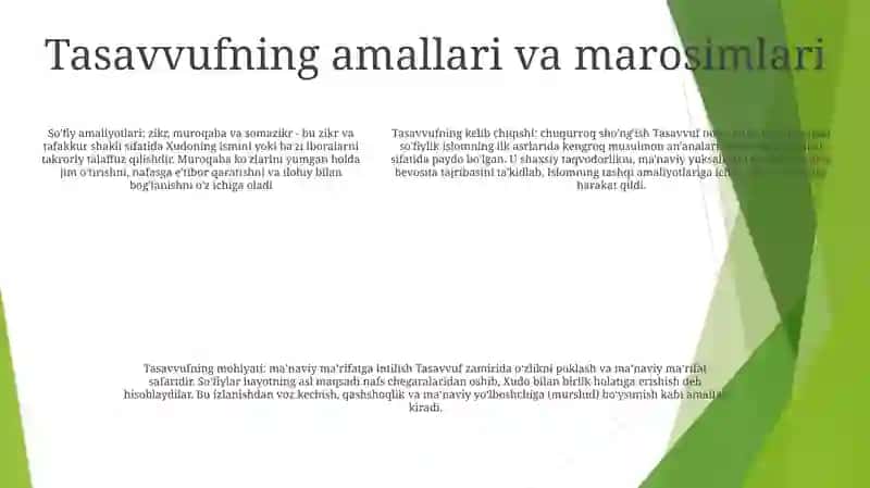 Tasavvuf Tushunchasi Va Uning Mohiyati 4