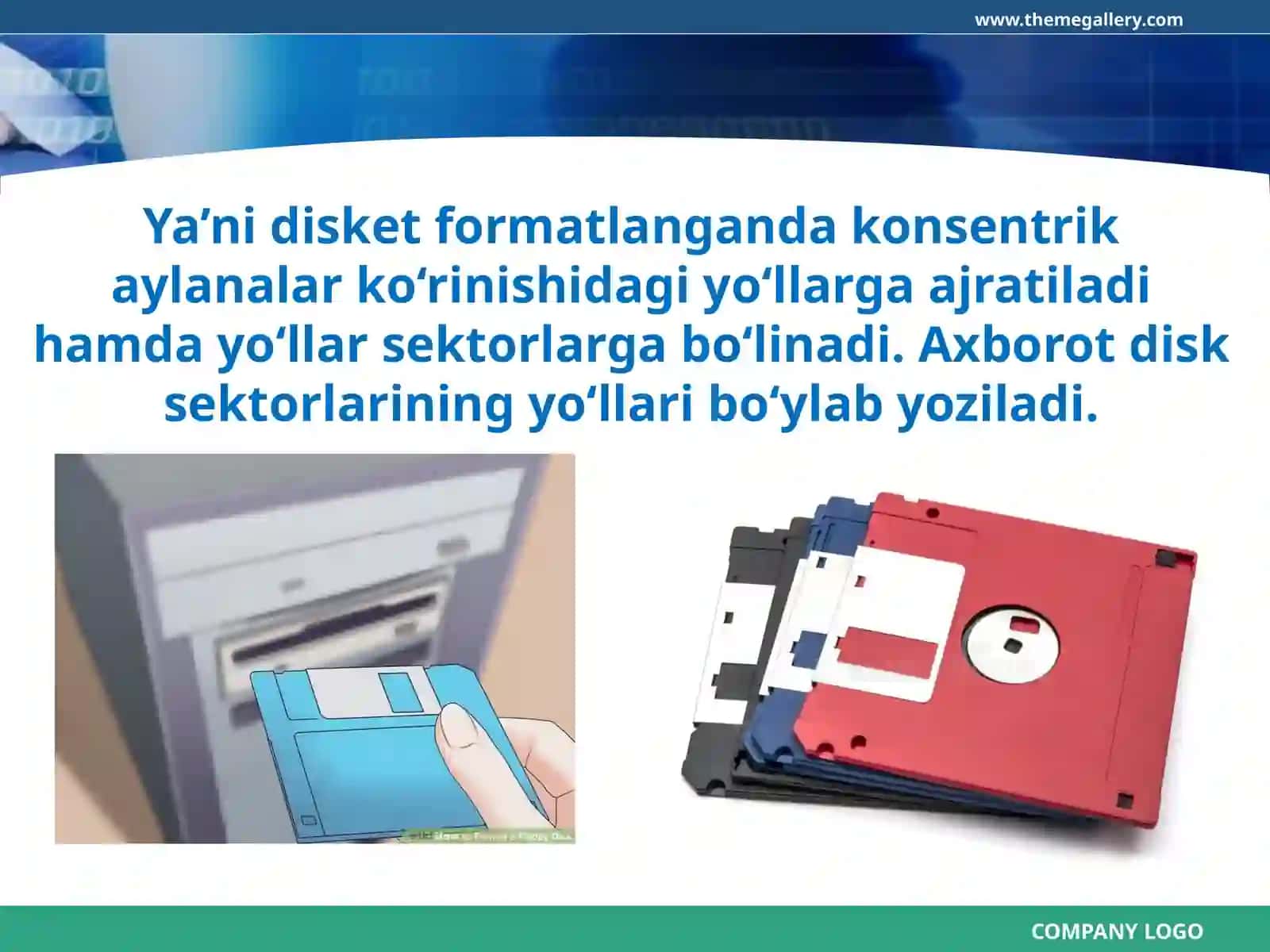8-sinf Informatika Kompyuterning tashqi xotirasi bilan ishlash 4