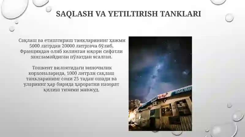 Fermentatsiya Tanklari va Ularning Xususiyatlari 4